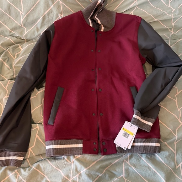 Nike Other - Nike $230 Football Maroon Varsity Letterman Jacket DJ5971-669 Men’s Size: S